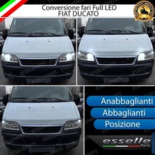 CONVERSIONE FARI FULL LED FIAT DUCATO MK2 6000K LED CANBUS H7 H1 T10
