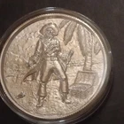 Pirate Treasure 2 oz .999 Fine Silver Round No Prey No Pay The Captain