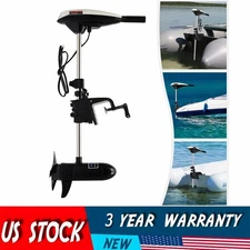 Thrust Saltwater Transom Mounted Trolling Thrust Electric Trolling Motor 65LBS