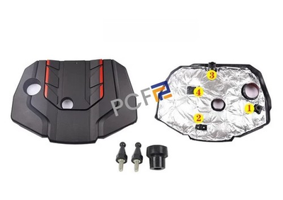 #ad #ad For Toyota Corolla Cross 2020 2026 Black Auto Engine Cover Bonnet Hood trim $129.99