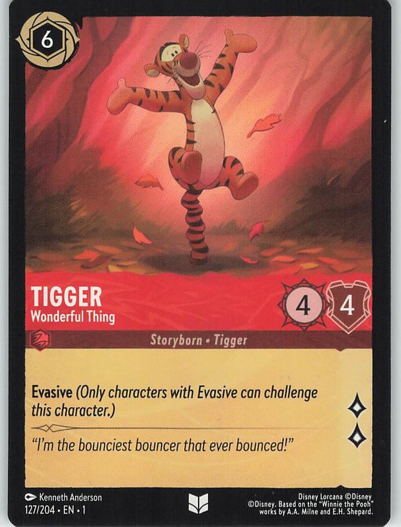 The First Chapter #127/204 Tigger