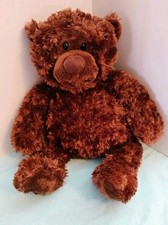 Gund Chocolate Brown Teddy Bear Soft Stuffed Animal Plush 20  