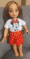 Disney ILY 4ever 18" Minnie Mouse Inspired Fashion Doll Girl Dark Blonde Hazel 
