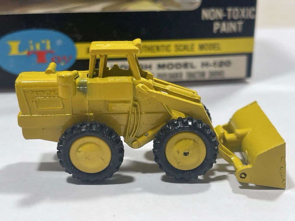 Mercury Lit’l Toy 5-69 Hough H-120 Construction Series All Original with Box MIB - Image 3 of 4