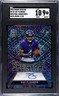 Zay Flowers 2023 Spectra Meta Prizm Spectral RC Auto /25 SGC 9 🔥🔥