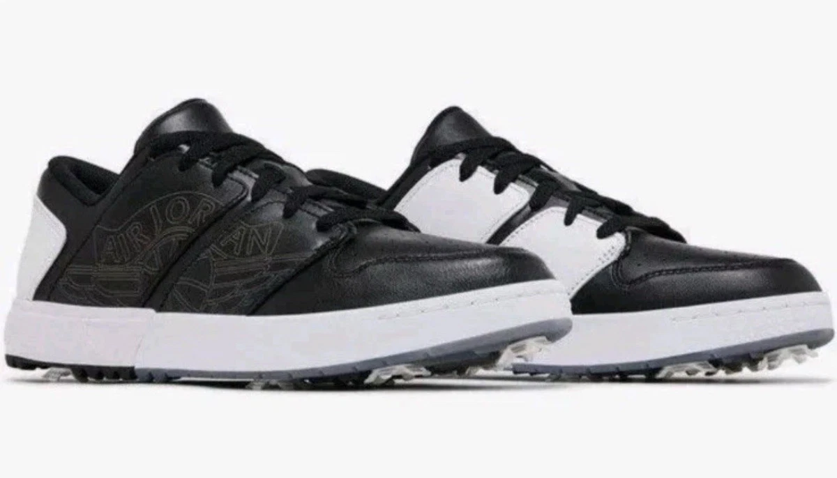 Jordan Nu Retro 1 Golf Low Black White for Sale | Authenticity