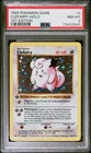 POKEMON BASE SET SHADOWLESS CLEFAIRY-HOLO 1999 GAME #5 1ST EDITION PSA 8