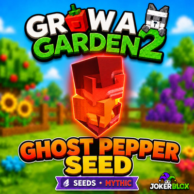  Grow a Garden 2 | Ghost Pepper Seed | GAG2 Fast & Cheap