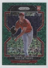 2022 Panini Prizm Tier II Green Donut Circle Prizm Reid Detmers #133 0s1o