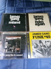 Lot 4 James Gang CDs Live in Concert Rides Again Miami Funk #49 Joe Walsh