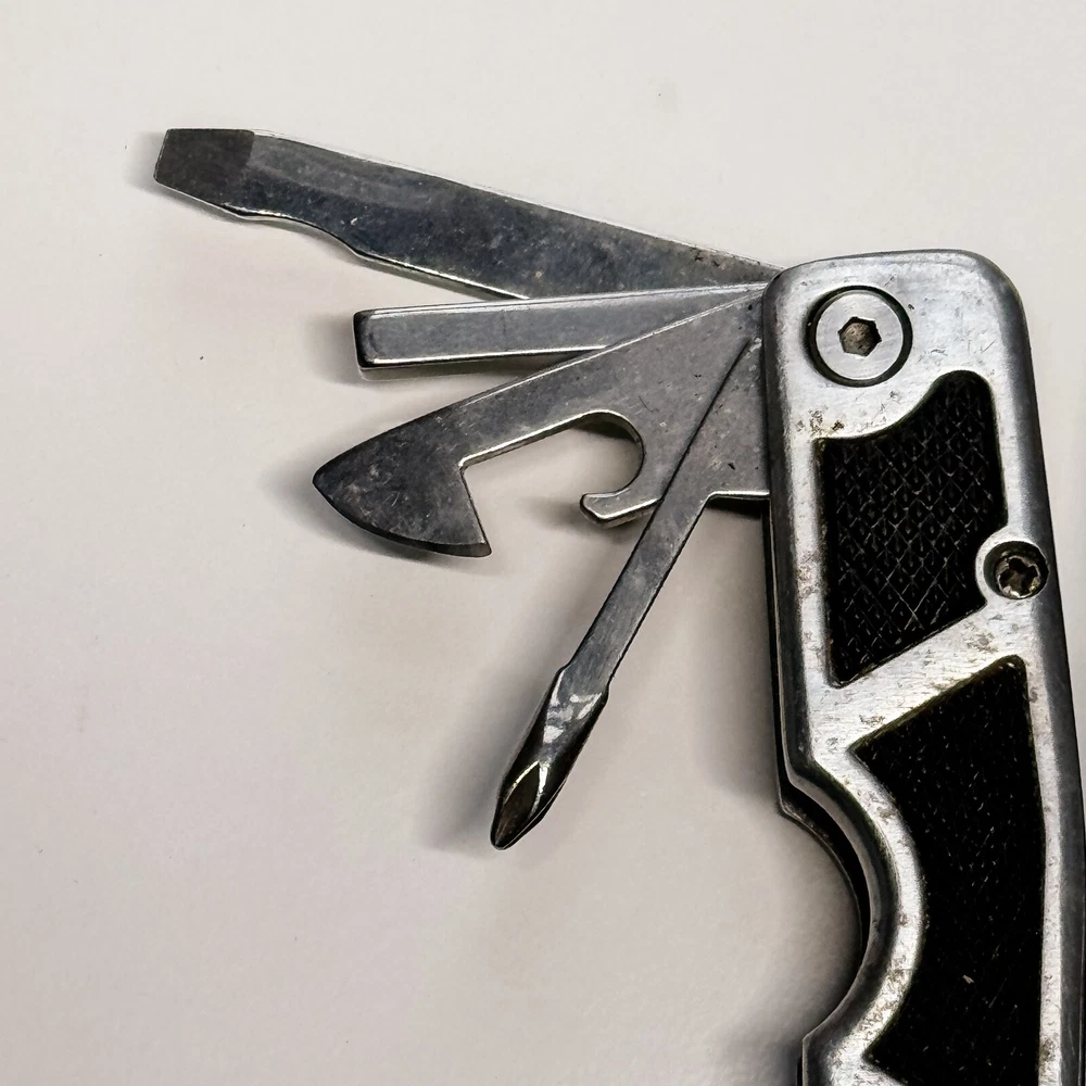 Husky 2CR 13-in-1 Folding Multi-Tool for Camping Hiking Fishing Biking
