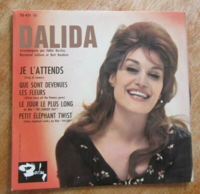 45 TOURS DALIDA JE L'ATTENDS