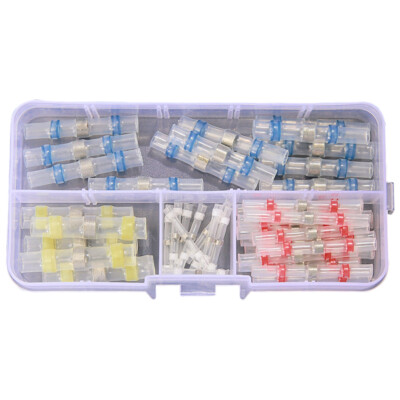 2x(50 Piece Male Shrink Sordering Terminal Waterproof Soldering Socket Raw7406-