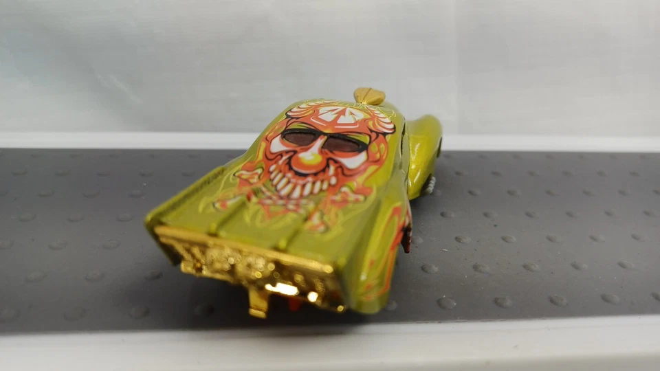 Hot Wheels Crazed Clowns II '41 Willys verde lima fundido a presión Foto 4 de 4
