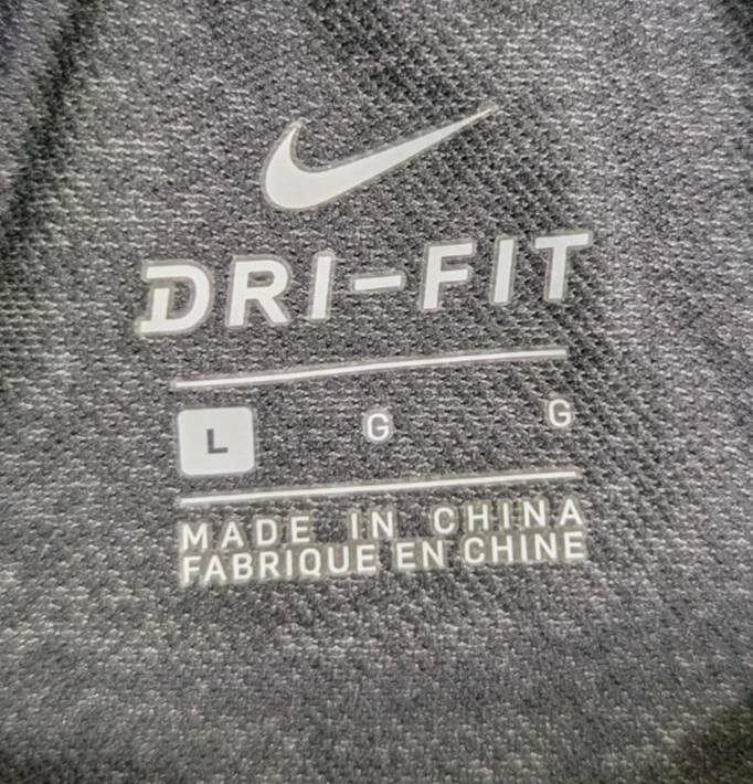 Pantalones Cortos Nike Dri Fit Para Mujer L Gris Jaspeado 5" Entrepierna Gimnasio Entrenamiento Atlético Logo Foto 4 de 4