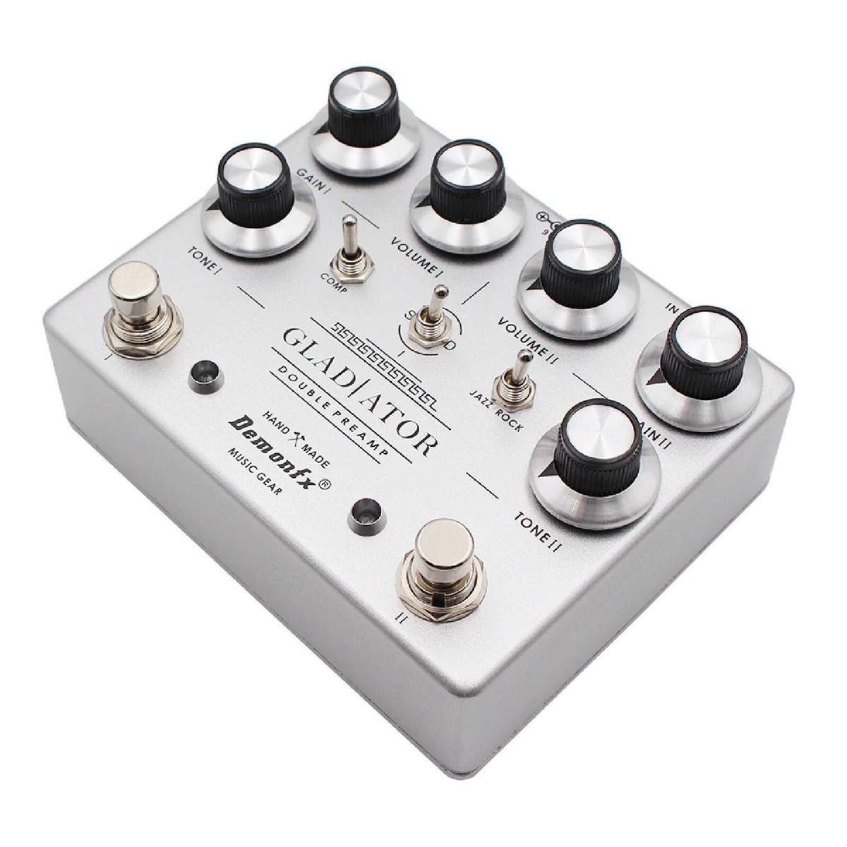Demonfx GLADIATOR DOUBLEPREAMP エフェクター DemonFx GLADIATOR DOUBLE PREAMP Guitar Effect Pedal Fast U.S. Ship