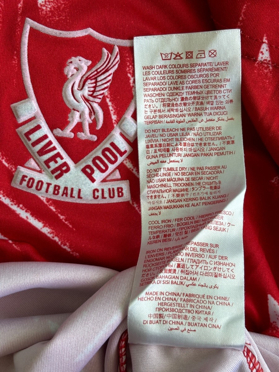 Liverpool 1989 1990 Candy Football Shirt Soccer Jersey Reissue