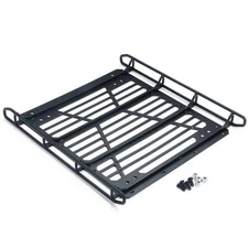 Stainless Steel RC Roof Rack Luggage Rack Set for 1/10 RC Crawler Car Accesso...