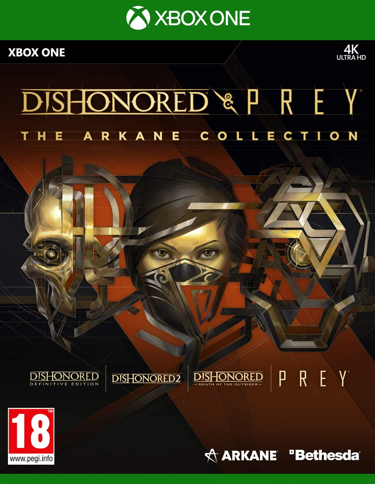 Dishonored and Prey: The Arkane Collection (Xbox One) (Microsoft Xbox One)