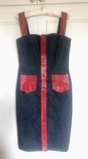 Rare Vintage Dolce & Gabbana D&G corset denim dress