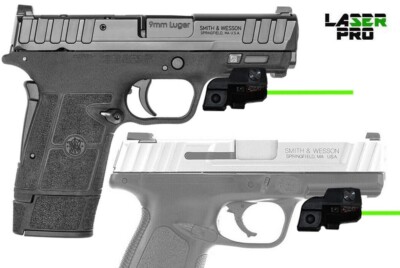 Green Laser Sight for S&W EQUAZILER SHIELD EZ X & M2.0 SD9VE SD40VE M&P w/ Rails