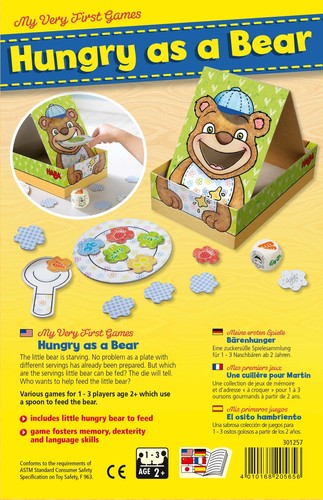 HABA Meine allerersten Spiele - Hungrig wie ein Bär - Ein Erinnerungs- & Geschicklichkeitsspiel - Bild 5 von 5