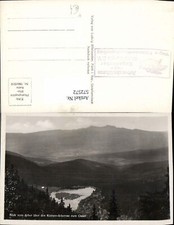 572572,Foto Ak Lohberg Blick vom Arber über d. Kleinen-Arbersee zum Osser