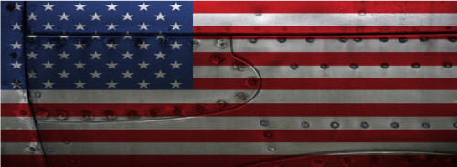 Rivets American Flag Bike Motorcycle Grunge Car Wrap Vinyl Decal ...