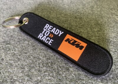 1 Stück KTM Ready To Race Schlüsselanhänger  Extra Schnelle Bearbeitung   