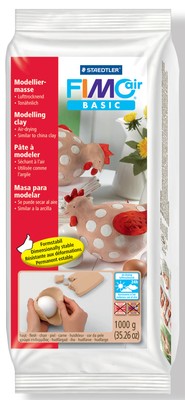 FIMO air BASIC Modelliermasse lufthärtend hautfarben tonähnlich 1.000 g