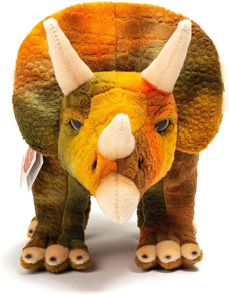 Teddy Hermann Dinosaurier Triceratops 42 cm 94506 Kuscheltier Plüschtier - Bild 2 von 4