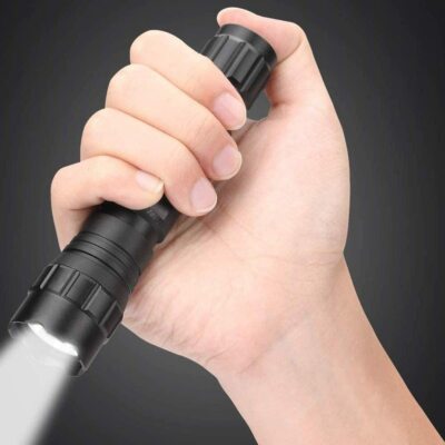 Ultra Fire WF-501B 10W 6500K LED 1000LM Single Mode Camping Flashlight