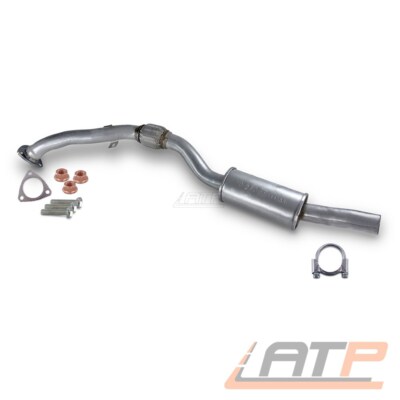 VORSCHALLDÄMPFER FÜR AUDI A4 B5 8D VW PASSAT 3B 3BG 1.6 ANA ALZ BJ 94-05