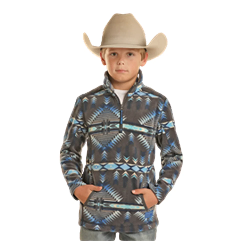 Boys aztec pullover new arrivals