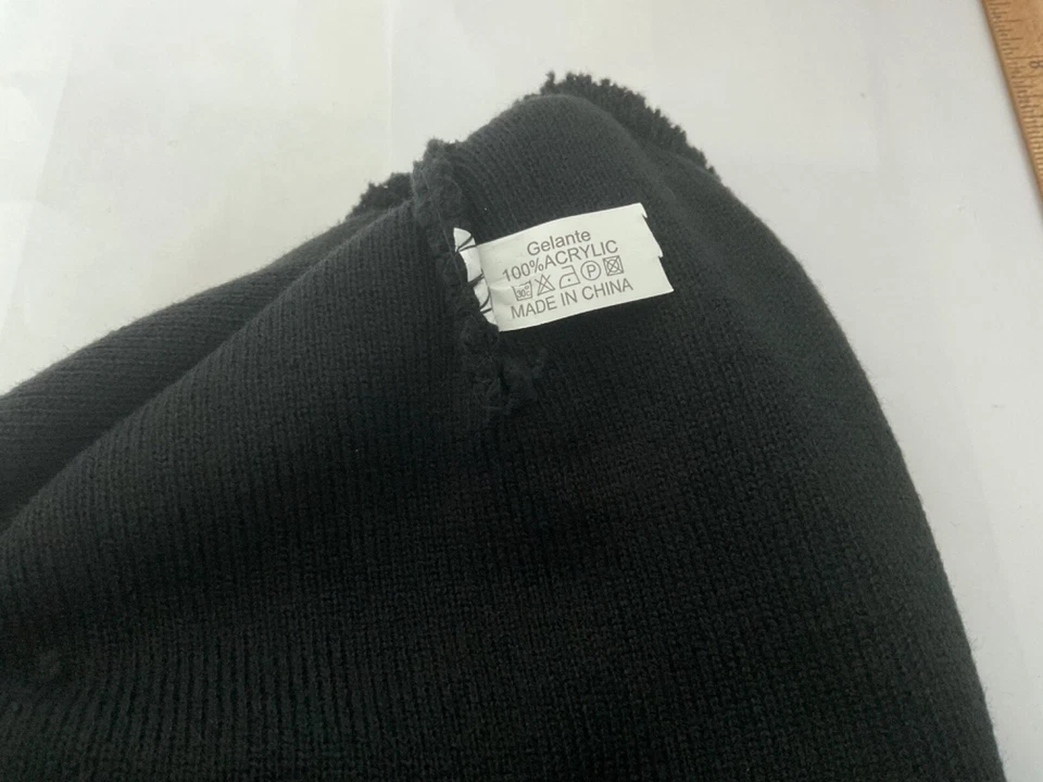 Parche de sombrero coleccionable de la policía estatal de Illinois cosido en gorra de reloj negra Foto 4 de 4