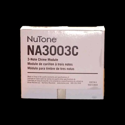 NuTone NA3003C 3-Note Chime Module for NM100WH or NM200WH Radio-Intercom Systems
