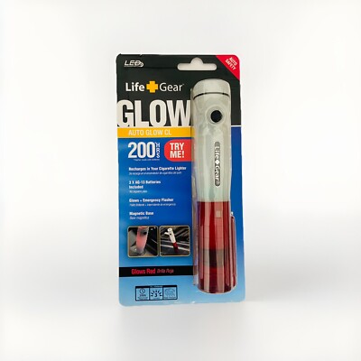 Life Gear Glow LG402   LED Flashlight with Emergency Glow Feature, Multi-Use.