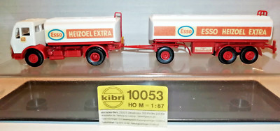 RAR Kibri 1:87 H0 LKW Mercedes NG 2232S Wackenhut Tank-Hängerzug ESSO OVP 10053