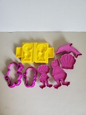 1992 Play Doh Barney Friends Baby Bop Dinosaur Vintage Set Molds Lyons Group
