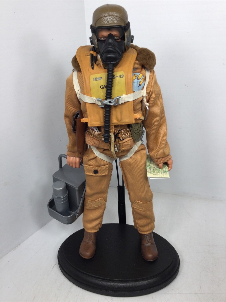 1/6 CUSTOM GI JOE US B-17 8TH AIR FORCE BOMBER PILOT FLIGHT GEAR +