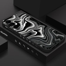 For Samsung S24 S23 Ultra S22 S21Wavy Silicone Shockproof Case Cover