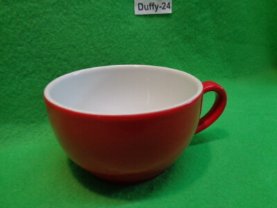 Kaffeetasse Solid Color Signalrot von Dibbern 