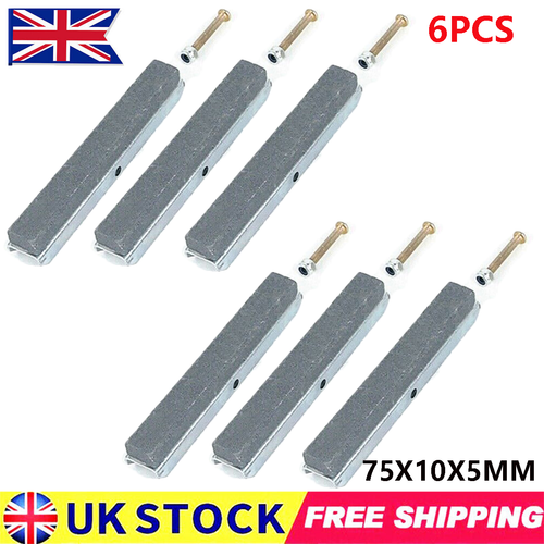 6 Pcs Hone Replacement Stones Kit For Engine Cylinder Honing Tool 75mm