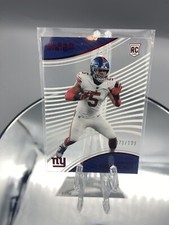 2022 CHRONICLES CLEAR VISION KAYVON THIBODEAUX RED ROOKIE RC #D /199