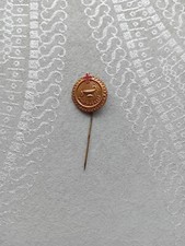 Vintage Hungarian 'Kivalo Verado' Red Cross Blood Donor Brass Stick Pin Badge