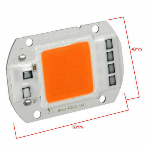 10x50W Vollspektrum LED COB Grow Light Lampe Vollspektrum für Blumen& Gemüse Neu - Bild 5 von 5