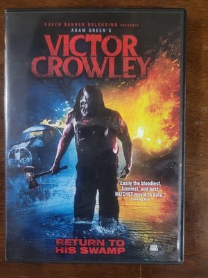 Victor Crowley (DVD, 2017) R Horror Kane Hodder Adam Green Tall DVD Case