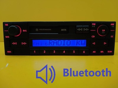 VW Autoradio BLUETOOTH Beta 5  Beta V Golf  Passat Radio BLUETOOTH + Code