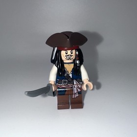 LEGO CAPTAIN JACK SPARROW Skeleton Face Pirates of the Caribbean set 4195