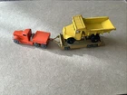 Lesney Matchbox No.15a Prime Mover, No.16a Transporter Trailer & 6a Quarry Truck